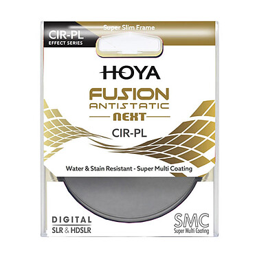 HOYA Filtre Polarisant Circulaire Fusion Antistatic Next 62mm