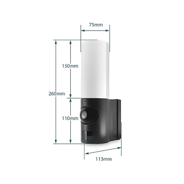 Acheter Avidsen - Spot light Caméra extérieure avec éclairage intelligent