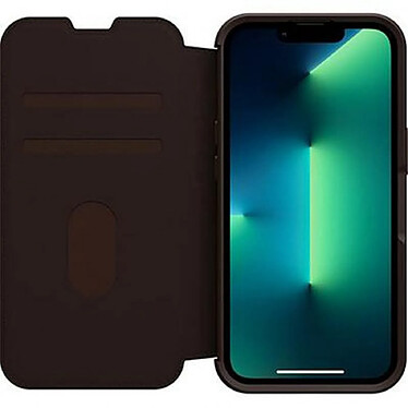 Acheter OtterBox Étui pour iPhone 13 Pro Folio Renforcé en Cuir Strada avec Porte-cartes Marron