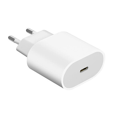 Avizar Chargeur Secteur USB Type C Power Delivery 20W Recharge Rapide Blanc