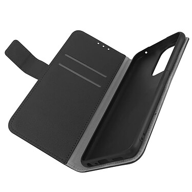 Avizar Housse Oppo A73 5G Porte-carte Fonction Support Vidéo Noir