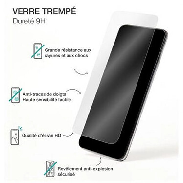 Avis BigBen Connected Protection d'écran pour Samsung Galaxy A02s en verre trempé 2.5D Anti-rayures Transparent