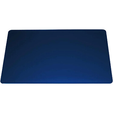 DURABLE Sous-main 650 x 520 mm avec Rainure Déco Bleu foncé