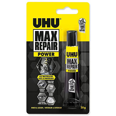 UHU Tube de Colle universelle MAX REPAIR 20g