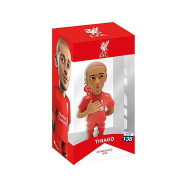 Football - Figurine Minix FC Liverpool Thiago Alcântara 12 cm pas cher