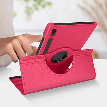 Acheter Avizar Étui folio pour Samsung Tab S9 FE Support rotatif Paysage Portrait Fuchsia