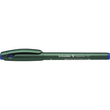 SCHNEIDER Stylo feutre Topwriter 157 pointe moyenne 0,8mm bleu x 10