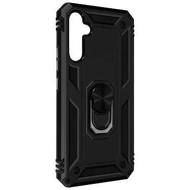 Avizar Coque pour Samsung Galaxy A34 5G antichoc hybride bague support magnétique  Noir