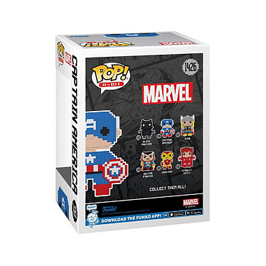 Avis Marvel - Figurine POP! 8-Bit Captain America 9 cm