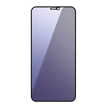 Avizar Protège écran pour iPhone 12 Pro Max Verre Trempé Anti-lumière Bleue Noir