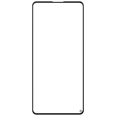 Force Glass Verre Trempé pour Samsung Galaxy A51 Dureté 9H+ Biseauté Garantie à vie  Noir