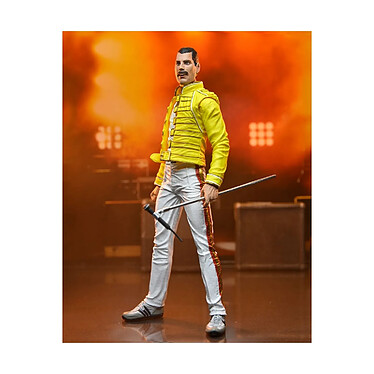 Acheter Freddie Mercury - Figurine Freddie Mercury (Veste jaune) 18 cm