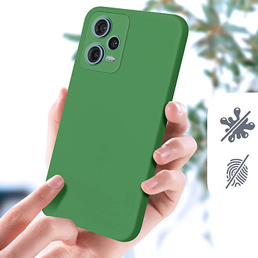 Acheter Avizar Coque pour Xiaomi Redmi Note 12 Pro 5G et 12 Pro Plus 5G Silicone Semi-rigide Finition Soft-touch  Vert