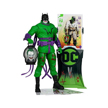 DC Multiverse - Figurine Batman (Batman: Last Knight on Earth) Jokerized (Gold Label) 18 cm