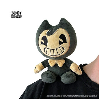 Bendy and The Dark Revival - Peluche Bendy Shoulder Rider 15 cm pas cher