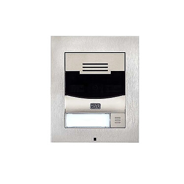 2N - Interphone de porte IP Solo avec caméra montage encastré 9155301CF