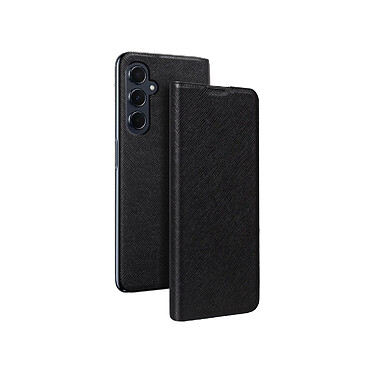 BigBen Étui pour Samsung Galaxy A55 Édition Folio Stand avec Emplacement de Cartes Noir