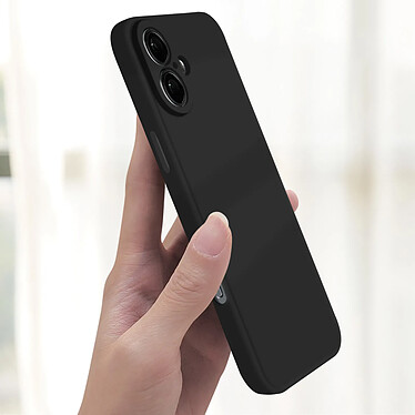 Avis Avizar Coque pour iPhone 16 Plus Silicone Finition Mate Soft Touch Noir