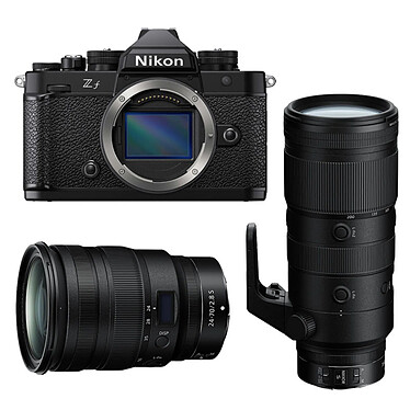 NIKON Zf + Objectif Z 24-70mm f/2.8 S + Z 70-200mm f/2.8 VR S