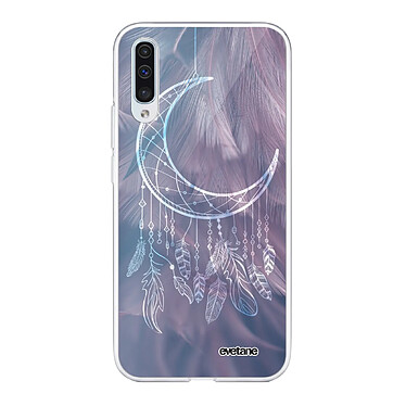 Evetane Coque Samsung Galaxy A50 360 intégrale transparente Motif Lune Attrape Rêve Tendance