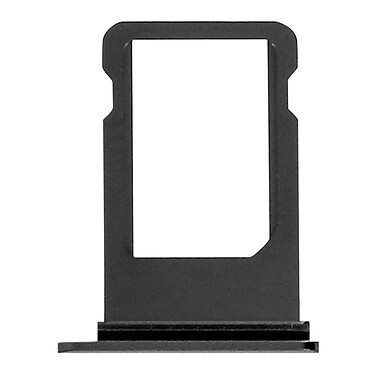 Avizar Tiroir carte SIM iPhone 8 Plus / 8 Noir - Tiroir adaptateur de remplacement