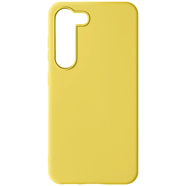 3mk Coque pour Samsung S23 Plus Souple Mat Antichute 1.25m  Matt Case Jaune