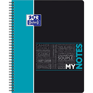 OXFORD Cahier Etudiants MyNotes A4+ Grands Carreaux Seyès 160 P Couv Carte Aléatoires pas cher