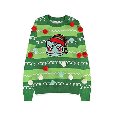 Pokémon - Sweat Christmas Jumper Bulbasaur - Taille