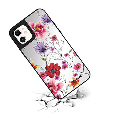 Avis Evetane Coque iPhone 11 miroir Fleurs Multicolores Design