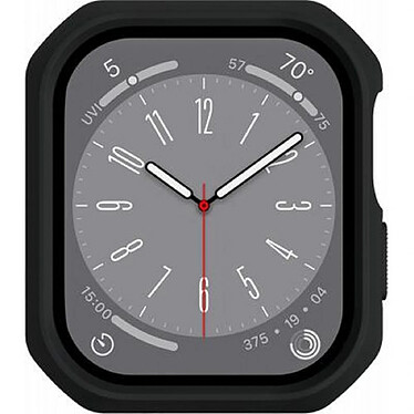 Itskins Coque pour Apple Watch 42-44mm Renforcée Hybrid Solid R 100% Plastique recyclé Noir