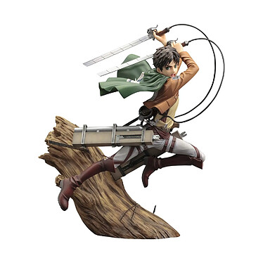 L'Attaque des Titans - Statuette ARTFXJ 1/8 Eren Yeager Renewal Package Ver. 26 cm