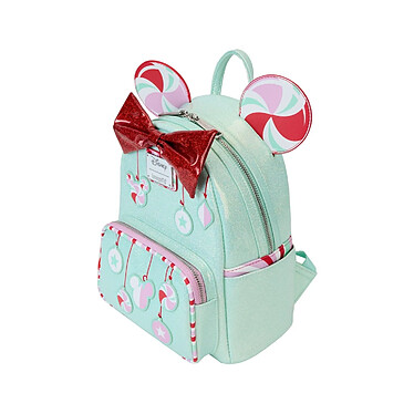 Avis Disney - Sac à dos Mini Minnie Holiday Peppermint Ornaments by Loungefly