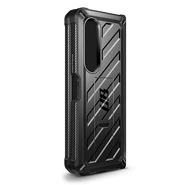 Supcase Coque pour Samsung Galaxy Z Flip 4 Multicouche Clip ceinture et béquille support Unicorn Beetle Kickstand Case  Noire