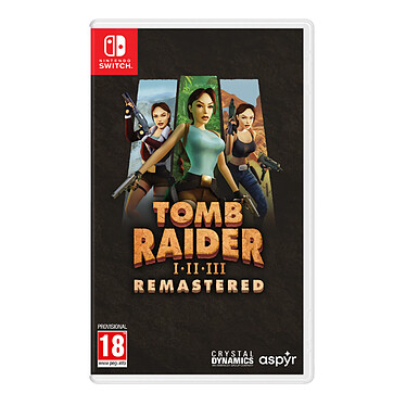 Tomb Raider I-III Remastered Starring Lara Croft SWITCH