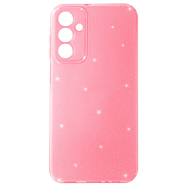 Avizar Coque pour Samsung A15 5G Silicone Design Pailleté Caméra Protégée Rose