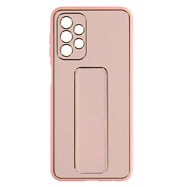 Avizar Coque pour Samsung A23 5G Effet Cuir Béquille pliable Système magnétique  rose