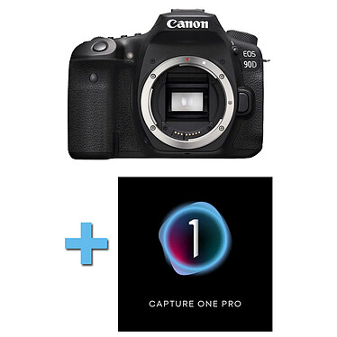 CANON EOS 90D Nu + Logiciel Capture One Pro