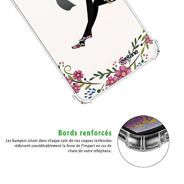 Acheter Evetane Coque iPhone 12/12 Pro anti-choc souple angles renforcés transparente Motif Fée Fleurale