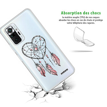 Avis Evetane Coque Xiaomi Redmi Note 10 Pro 360 intégrale transparente Motif Attrape coeur Tendance