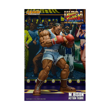 Ultra Street Fighter II: The Final Challengers - Figurine 1/12 Balrog/ M.Bison 17 cm (Version J pas cher