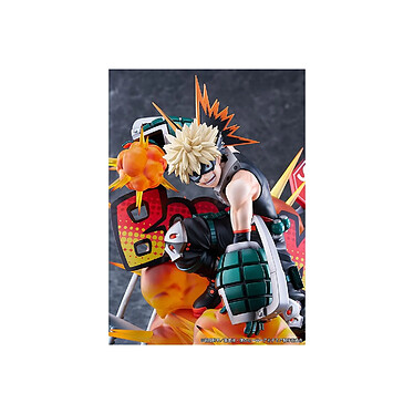 Avis My Hero Academia - Statuette 1/7 Katsuki Bakugo: Great Explosion Murder God Dynamight 25 cm