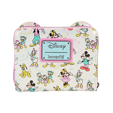 Avis Disney - Porte-monnaie Mickey & Friends 100th Anniversary AOP By Loungefly