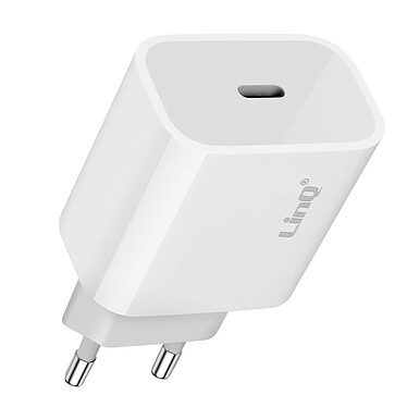 LinQ Chargeur Secteur USB-C 20W Power Delivery Blanc