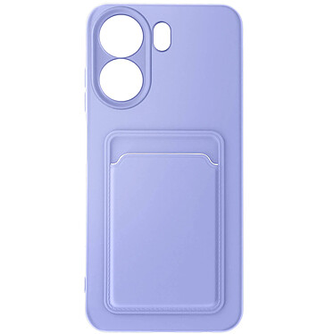 Avizar Coque pour Xiaomi Redmi 13C Porte-carte Souple Anti-traces Lavande