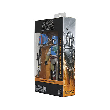 Star Wars : The Mandalorian Black Series - Figurine Mandalorian Shriek-Hawk 15 cm pas cher