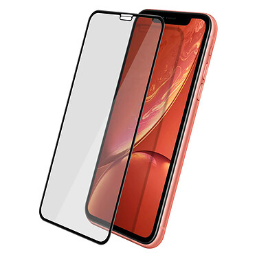 Avizar Film Apple iPhone XR Protection Verre trempé 9H Bords Biseautés 11D noir