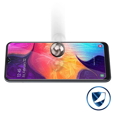 Acheter Avizar Film Galaxy A50 Protection Ecran Verre trempé Biseauté noir