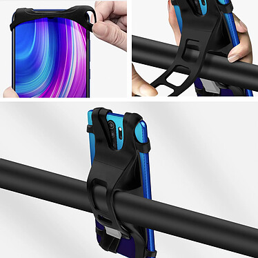 Acheter 4smarts Support Vélo / Moto / Trottinette Smartphone Fixation guidon  City Noir