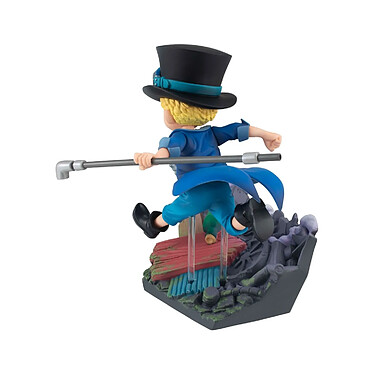 One Piece - Statuette G.E.M. Series Sabo Run! Run! Run! 13 cm pas cher