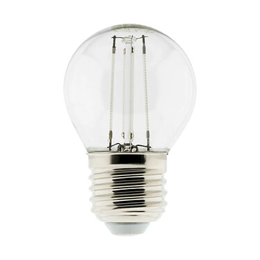 Avis Ampoule LED Déco filament bleu 3W E27 Sphérique - Elexity